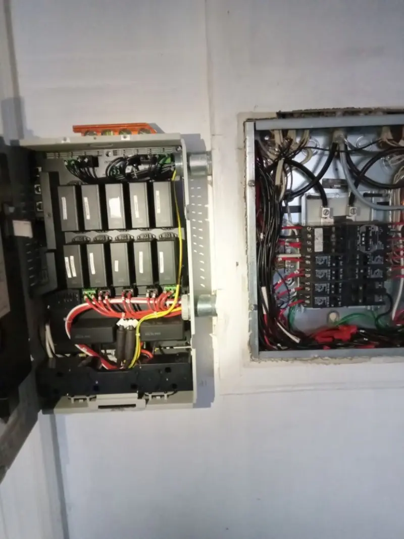 Electrical panel upgrade completed for Indoor Lighting Installation in Miami